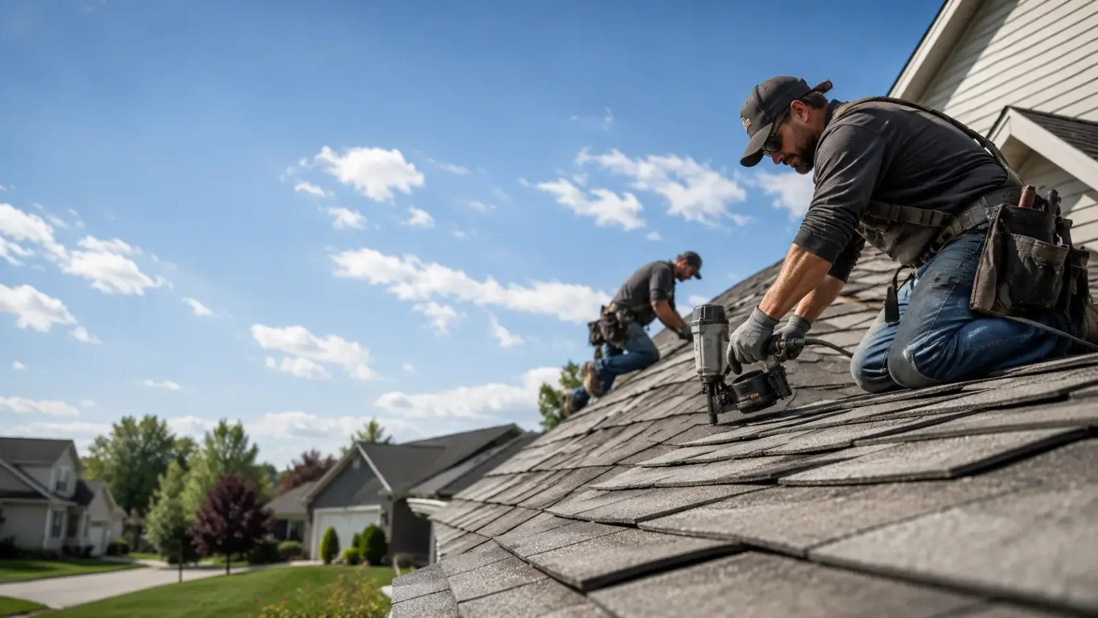 Storm Damage Roof Repair in Preemption, IL near me